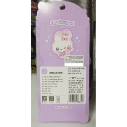 PAT PAT貼紙 動物甜點派對系列（紫色版）