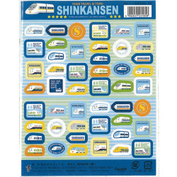 shinkansen sticker (Japan version)