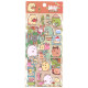 San-x Sumikko puffy sticker 3D puffy sticker , Sumikko gurashi sticker image
