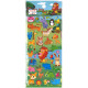 Wild animal three-dimensional foam sticker forest sticker image