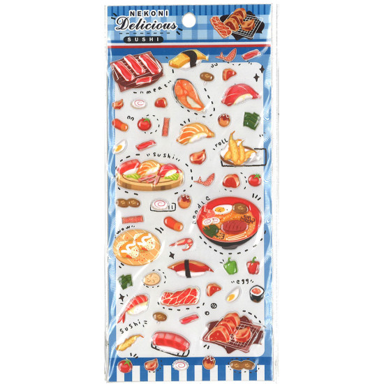 Delicious sushi ramen sashimi sticker image