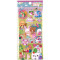kawaii desert cartoon 3d puffy sticker