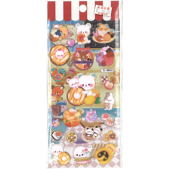 3d puffy sticker wholesales image