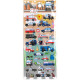 Police traffic toy car stickers (police car ambulance sticker) transportation vehicle sticker image