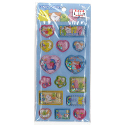 兒童3D搖搖水貼紙 裝飾信封筆盒書本禮盒相框