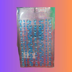 Shiny blue rhinestone stickers｜First choice for DIY materials