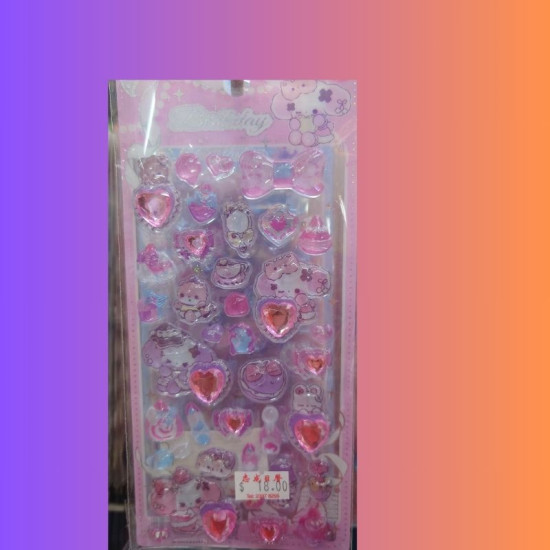 創意立體貼紙 3D立體浮雕貼紙 image