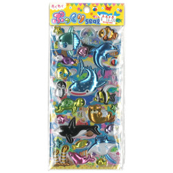 海洋生物立體貼 