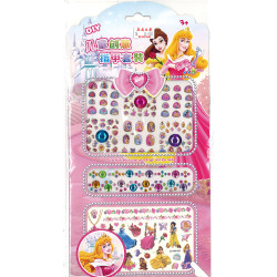 小女孩彩繪指甲貼紙套裝 公主款