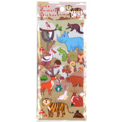 兒童早教DIY貼紙 動物主題