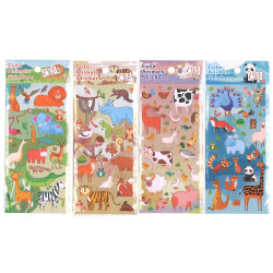 兒童早教DIY貼紙 動物主題